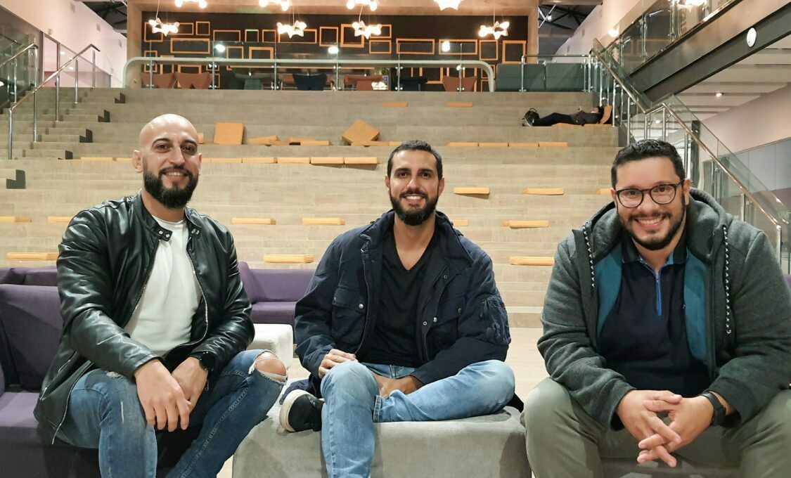 Jose Gutiérrez , Victor Navarrete e Sulivan Santiago, sócios da Lincon