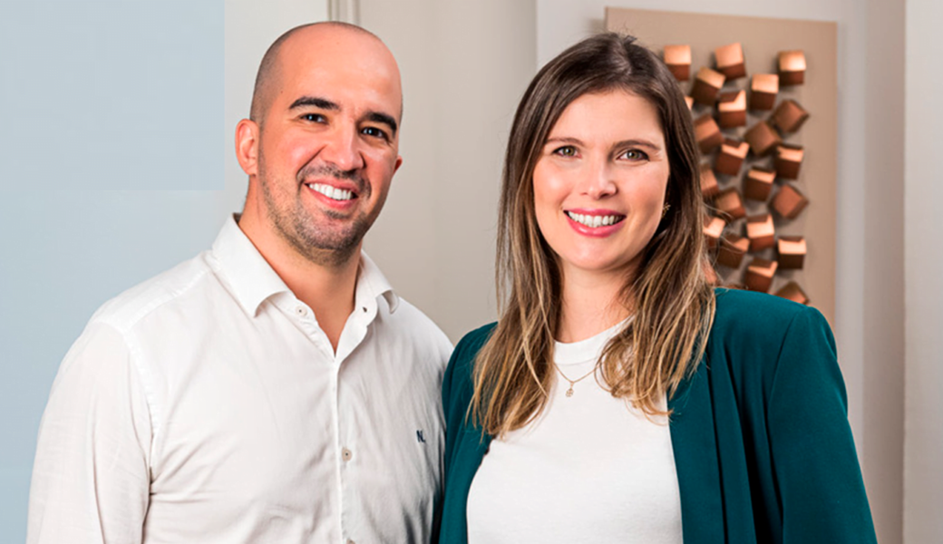 Vinícius Faria e Júlia Cassiano, fundadores da Bem Te Quero 60+