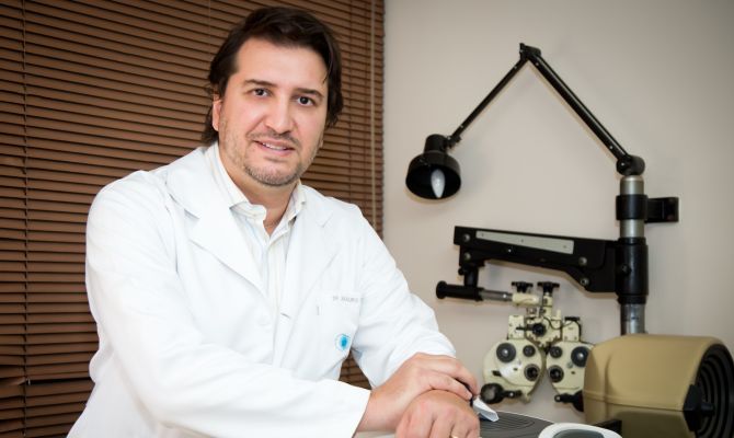 Halim Féres Neto, oftalmologista, membro do Conselho Brasileiro de Oftalmologia e diretor da clínica Prisma Visão.