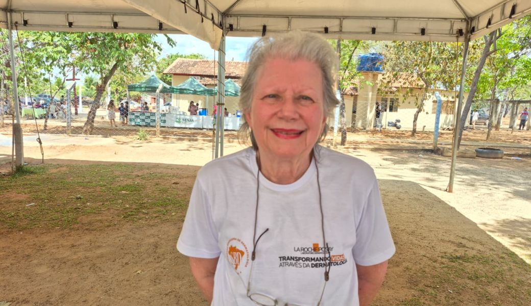 Sulamita Chaibub, médica dermatologista e coordenadora voluntária da expedição para tratamento de Xeroderma Pigmentoso em Araras (GO). (Foto: Divulgação)