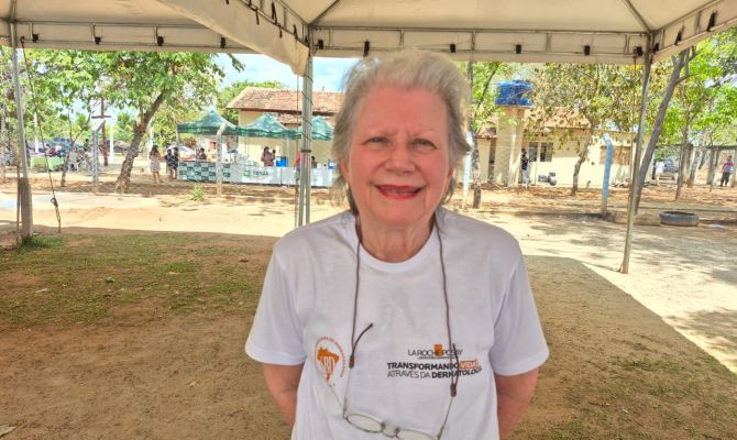 Sulamita Chaibub, médica dermatologista e coordenadora voluntária da expedição para tratamento de Xeroderma Pigmentoso em Araras (GO). (Foto: Divulgação)