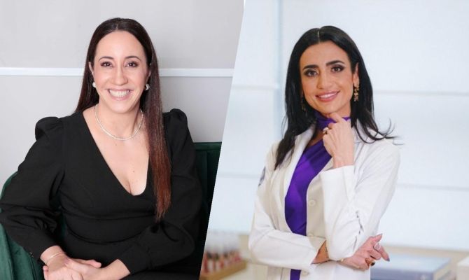Graziela Canheo e Paula Fettback, ginecologistas